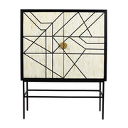 Bone Inlay Buffet Drinks Cabinet / Bar Cabinet - Abstract