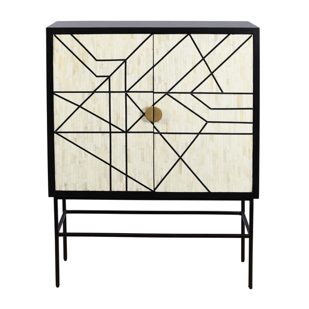 Bone Inlay Buffet Drinks Cabinet / Bar Cabinet - Abstract