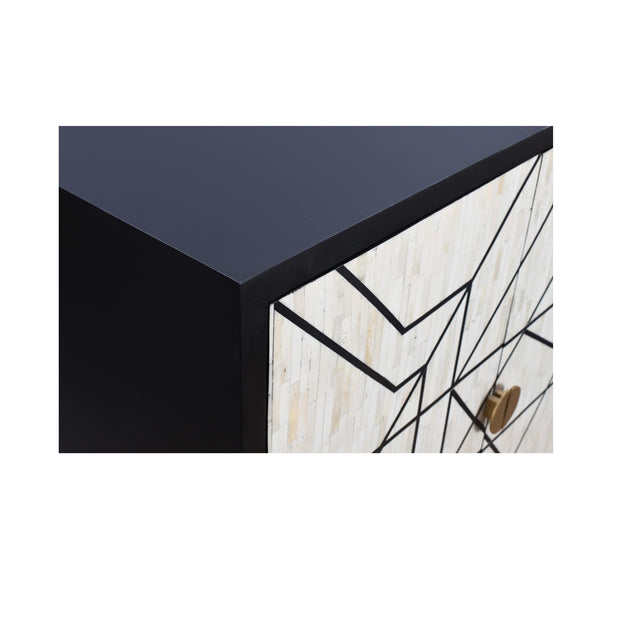 Bone Inlay Buffet Drinks Cabinet / Bar Cabinet - Abstract