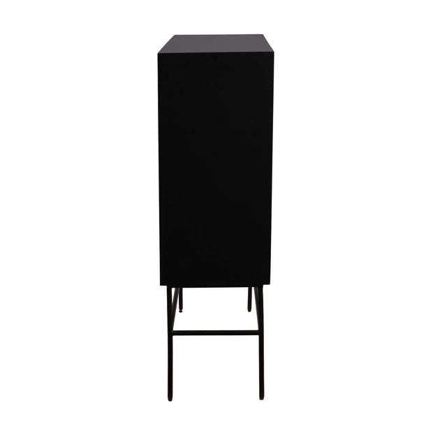 Bone Inlay Buffet Drinks Cabinet / Bar Cabinet - Abstract Tribal