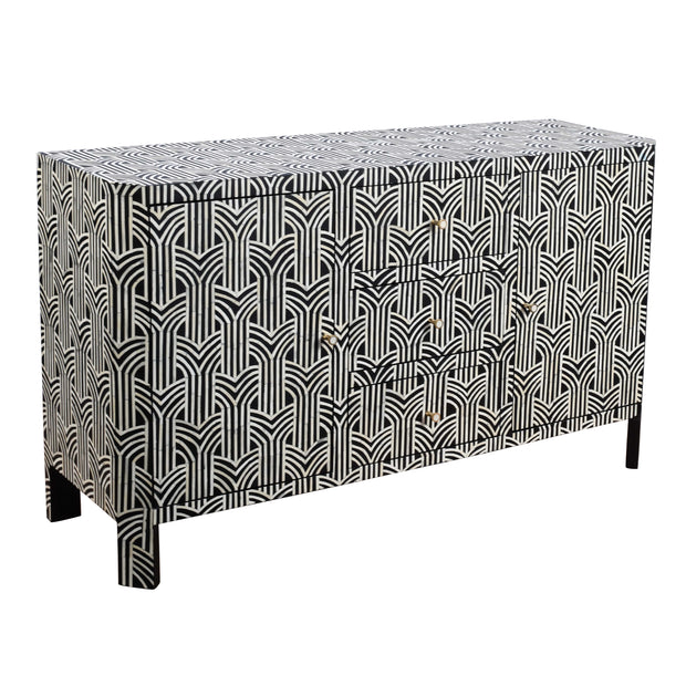 Bone Inlay Buffet - Layered Arches