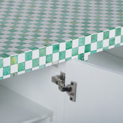 Bone Inlay Buffet - Turquoise Arches
