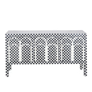 Bone Inlay Buffet - Black Arches