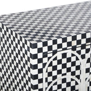 Bone Inlay Buffet - Black Arches