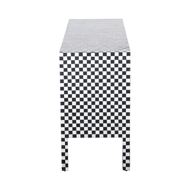 Bone Inlay Buffet - Black Arches