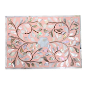 Mother of Pearl Inlay Box Small - Pink Floral