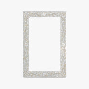 Mother of Pearl Inlay Mirror - Light Grey